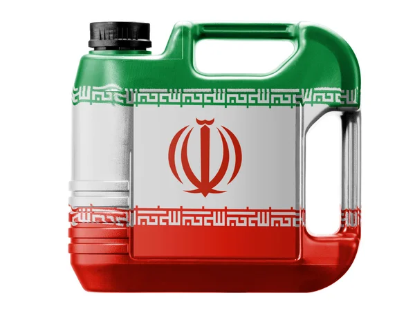 Die iranische Flagge — Stockfoto