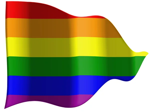 Gay orgoglio bandiera — Foto Stock