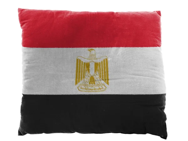 De Egyptische vlag — Stockfoto