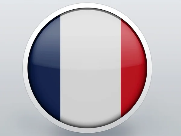 The French flag — Stock Photo, Image