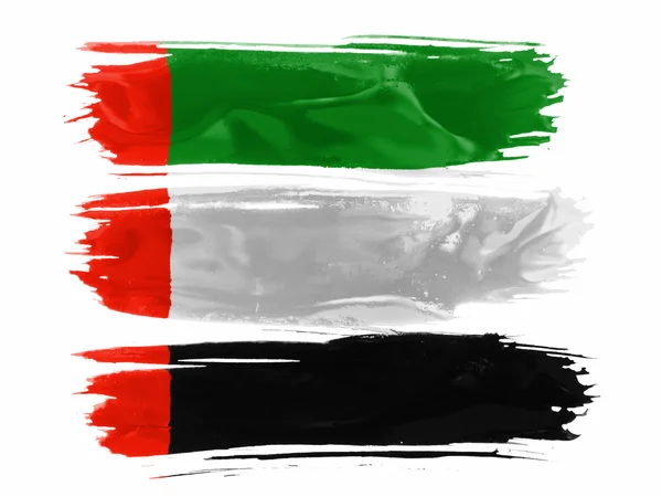 Die Uae-Flagge — Stockfoto