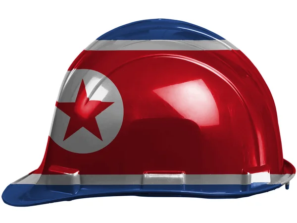 La bandiera della Corea del Nord — Foto Stock