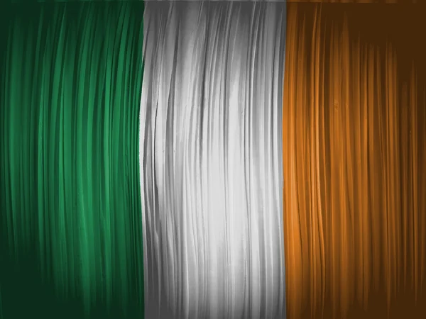 La bandiera irlandese — Foto Stock