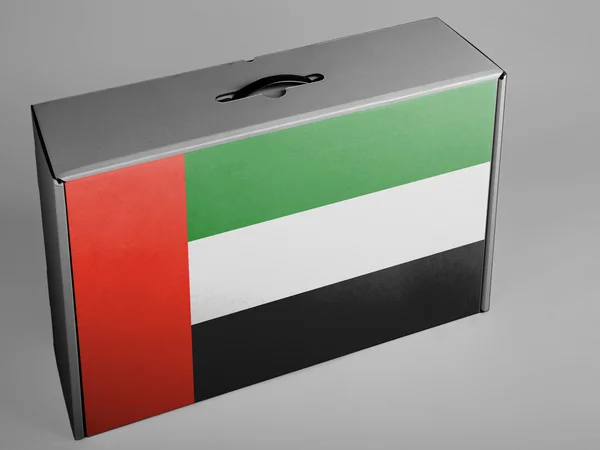 Le drapeau des EAU — Photo