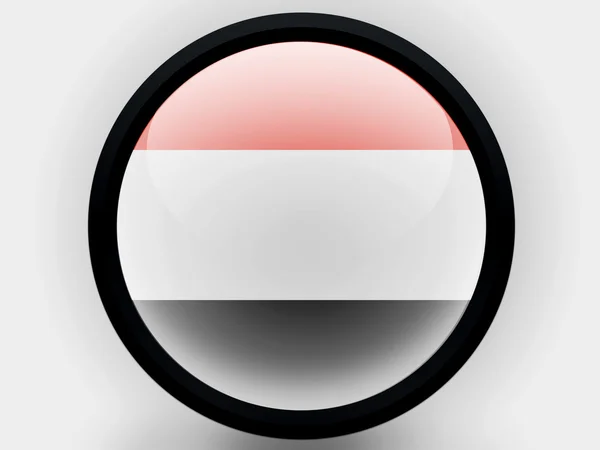 The Yemeni flag — Stock Photo, Image