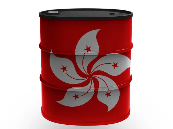 Hong-hong flag — Stock Photo, Image