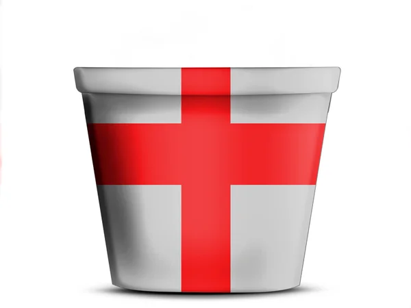 İngiltere'de. İngiliz bayrağı — Stok fotoğraf