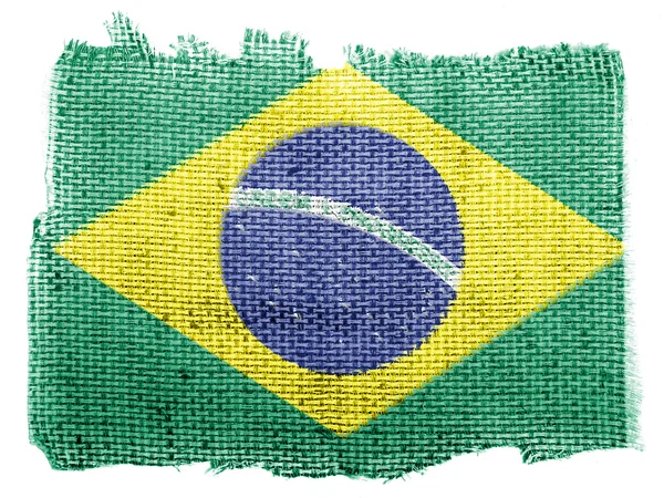 The Brazilian flag — Stock Photo, Image