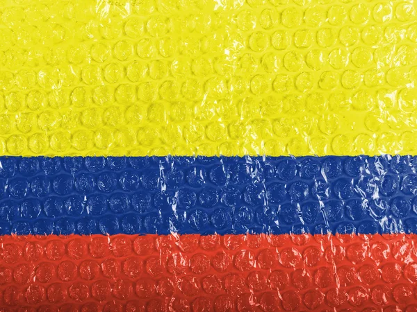 De Colombiaanse vlag — Stockfoto