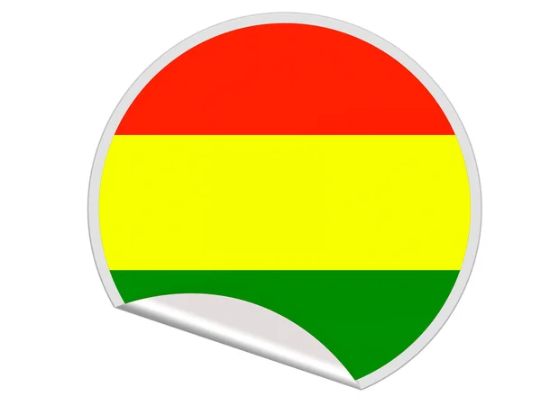 La bandiera boliviana — Foto Stock
