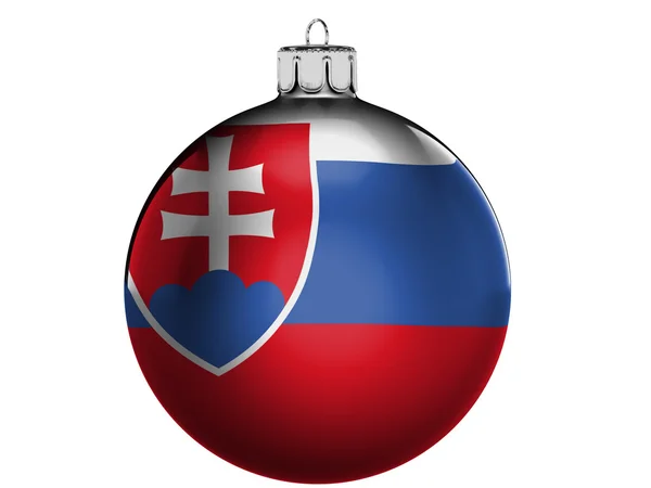 Η σημαία της Σλοβακίας — Φωτογραφία Αρχείου