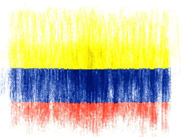 Le drapeau colombien — Photo