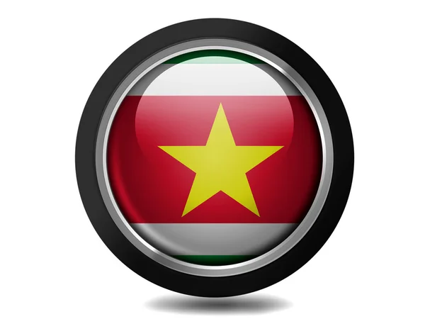 Surinaamse vlag — Stockfoto