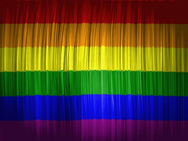 Bandera del orgullo gay — Foto de Stock