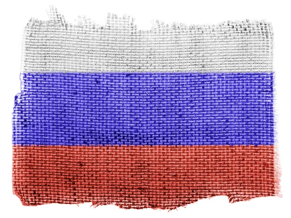 Ruská vlajka — Stock fotografie