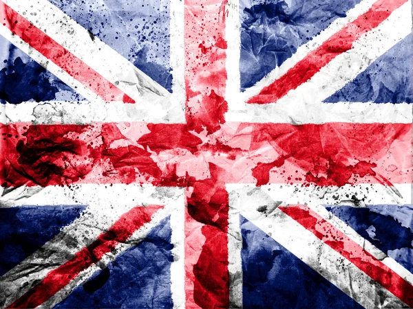 La bandera británica — Foto de Stock