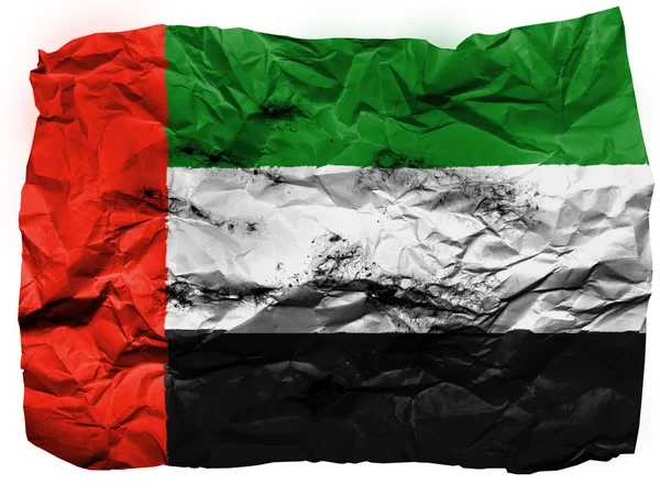 Die Uae-Flagge — Stockfoto