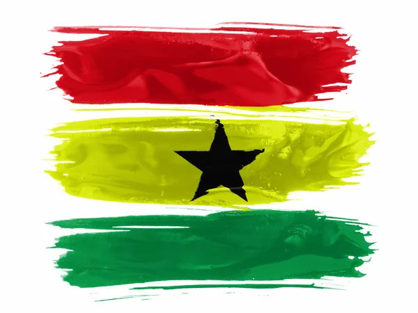 The Ghana flag — Stock Photo, Image