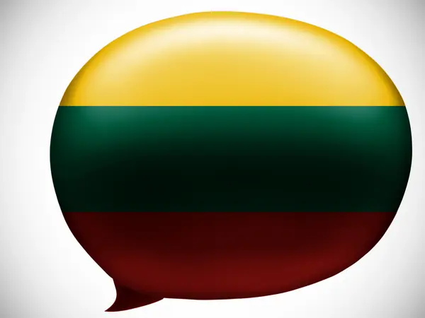La bandera lituana —  Fotos de Stock