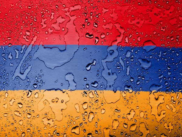 The Armenian flag — Stock Photo, Image