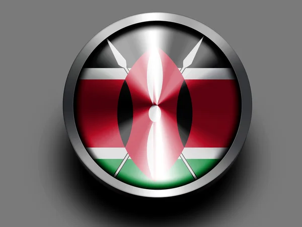 Bandiera del Kenya — Foto Stock