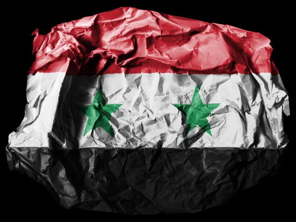 De vlag van Syrië — Stockfoto