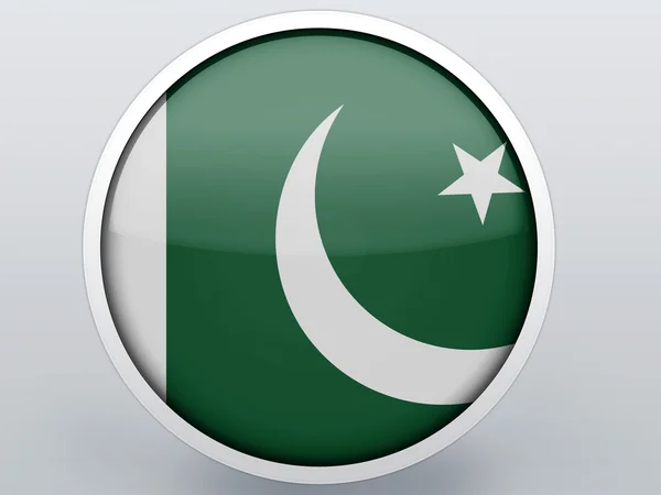 Флаг Пакистана — стоковое фото