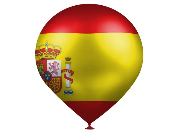 The Spanish flag — Stock Photo, Image