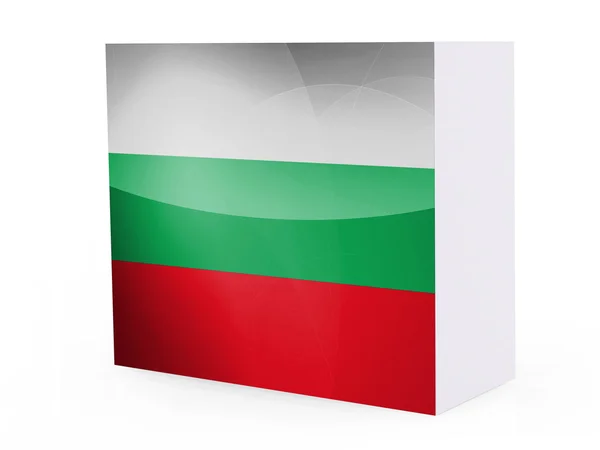The Bulgarian flag — Stock Photo, Image