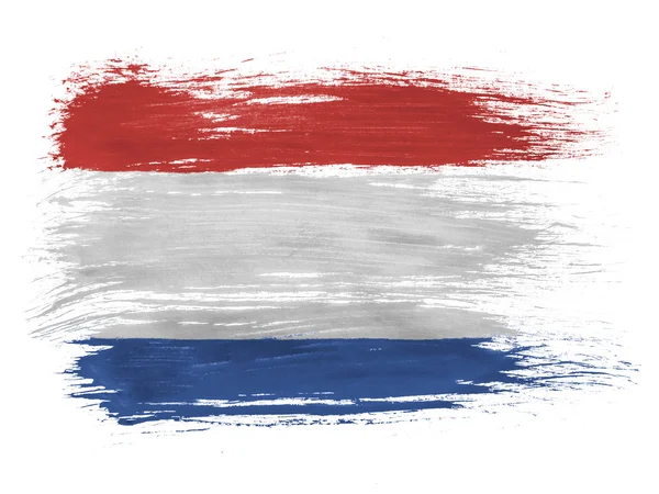 De vlag van Nederland — Stockfoto