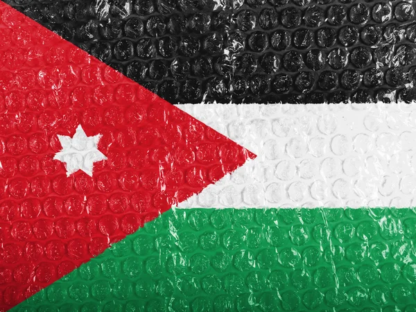 The Jordanian flag — Stock Photo, Image