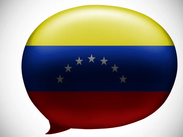 De Venezolaanse vlag — Stockfoto