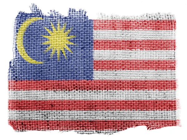 La bandiera della Malesia — Foto Stock