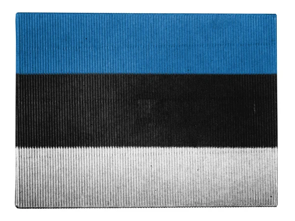 La bandera de Estonia — Foto de Stock