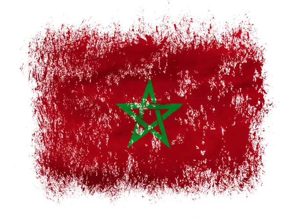 La bandera marroquí —  Fotos de Stock