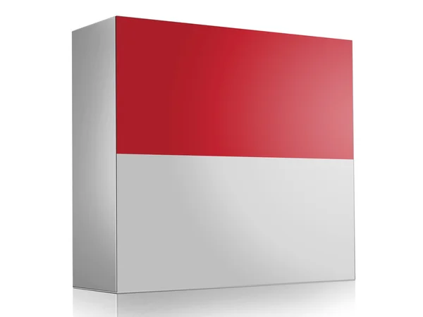 The Indonesian flag — Stock Photo, Image