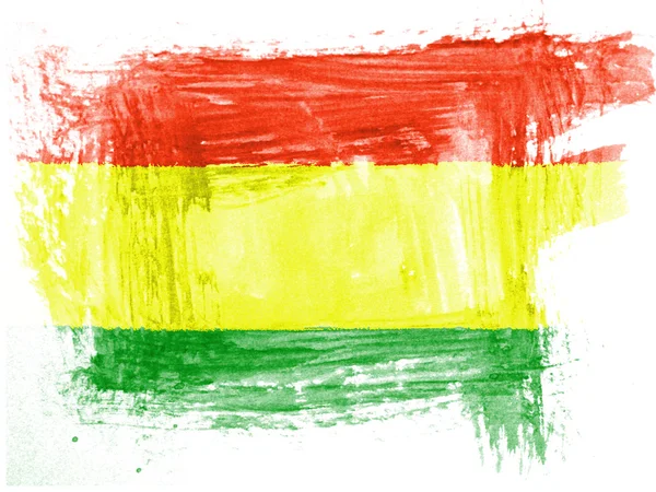 The Bolivian flag — Stock Photo, Image