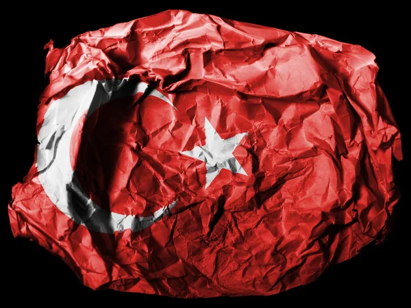 A bandeira turca — Fotografia de Stock