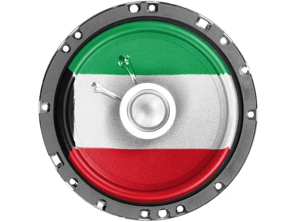 The Kuwaiti flag — Stock Photo, Image