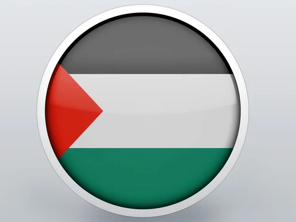 Det palestinske flagget – stockfoto