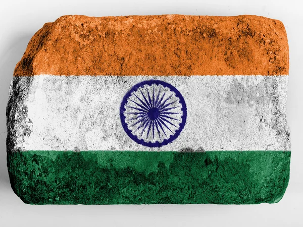 La bandera india — Foto de Stock