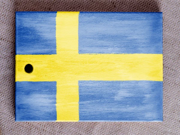 La bandera sueca —  Fotos de Stock