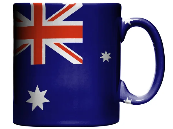 Die australische Flagge — Stockfoto