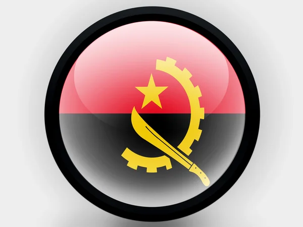 Angola. Angolan flag — Stock Photo, Image