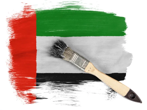 The UAE flag — Stock Photo, Image