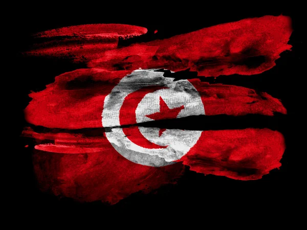 Tunus bayrağı — Stok fotoğraf