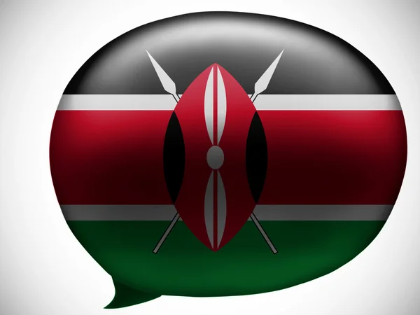 Bandiera del Kenya — Foto Stock