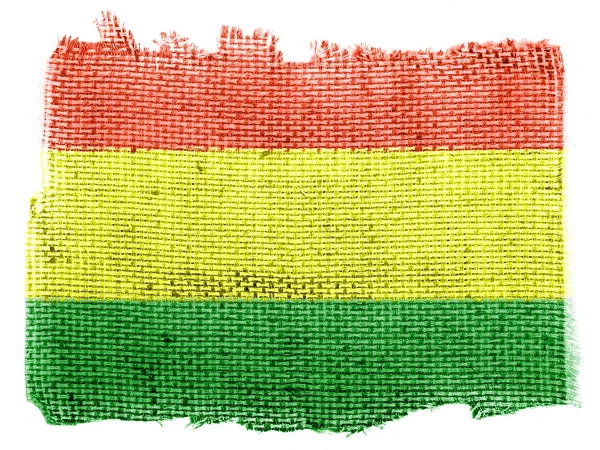 De Boliviaanse vlag — Stockfoto