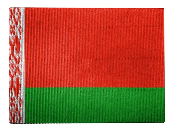 La bandiera bielorussa — Foto Stock