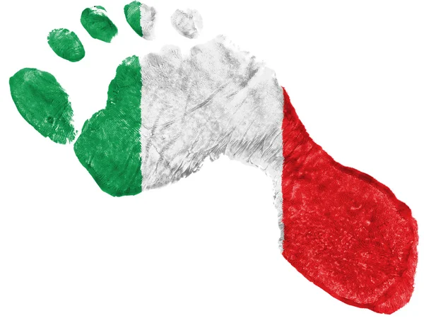 La bandera italiana — Foto de Stock